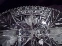 Large Cut Crystal Double-Handled Nut/Candy Dish, F