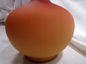 Very Rare Wheeling Satin Peachblow Art Glass Vase,