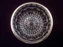 Vintage Small Cut Crystal Bowl, Stamped West Germa