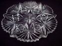 Two Antique American Brilliant Period Cut Crystal 