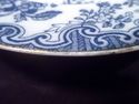 Antique Furnivals Bowl, Blue Shanghae Pattern circ