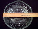 American Brilliant Period Low Bowl, Antique Cut Cr