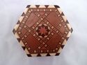 Moroccan Marquetry Dresser, Compact Box, Vintage 1