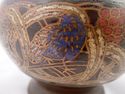 Rare Antique Bronze and Champleve Censor Jar, Bowl