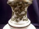 Large Porcelain Lamp, Leaf Ormolu Pattern, Classic
