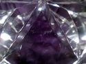 Large Heavy European Cut Crystal Bowl, Over 5 Lbs,