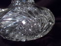 Heavy Vase, American Brilliant Period, Cut Crystal