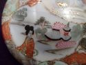 Japanese Lidded Dresser, Trinket Box, Hand-Painted