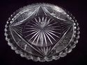 Two Antique American Brilliant Period Cut Crystal 