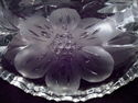 American Brilliant Period Low Bowl, Antique Cut Cr