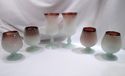 Collection 14 Pieces Mexican Hand-Made Glassware, 