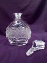 Liqueur Decanter, Cut Crystal, Czech, Glass, Fruit