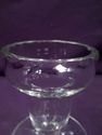 Three Elegant Glass Candlesticks, Candleholders, V