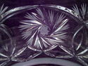 Large, Heavy, Exceptional Cut Crystal Bowl, Over 4