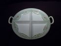 Hand-Painted Nippon Divided Tray, Porcelain, Late 