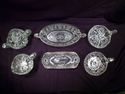 Collection, 6 Pieces Early American Pattern Glass,