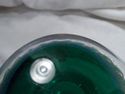 Superb Signed Art Glass Bowl, Emerald, Clear, Opal