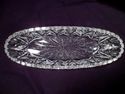 American Brilliant Period Celery Dish, Antique, Lo