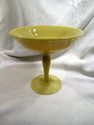 Compote, Rare Cambridge Opaque Primrose Color, Vin