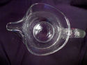 Early Cambridge Pitcher, Swirl Pattern, Clear, Gla