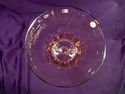 Large Glass Vase, Cambridge, Amber, Ocular, Vintag