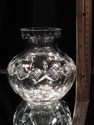 Vintage Heavy Cut Crystal Bud Vase, 5" Height, 2 L