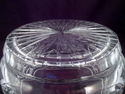 Large, Heavy, Exceptional Cut Crystal Bowl, Over 4