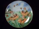 Collection of Six Antique, Vintage Plates, Villero