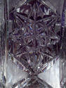 Vase, Cut Crystal, Large, German, Glass, Vintage, 