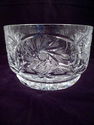 Large, Heavy, Exceptional Cut Crystal Bowl, Over 4