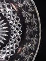 Cut Crystal Salad Bowl, Elaborately Etched Intagli