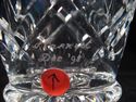 Waterford Cut Crystal Vase, Marked, Signed, Dec. 1