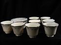 Set of 8 Royal Doulton Cups and Saucers, Rachel Pa