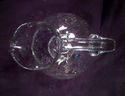 Cambridge Ball Pitcher, Dimpled, Clear Glass, Ocul