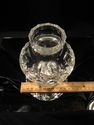 Vintage Heavy Cut Crystal Bud Vase, 5" Height, 2 L