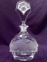 Liqueur Decanter, Cut Crystal, Czech, Glass, Fruit