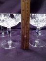 Set of 5 Cut Crystal Champagne, Dessert, Shrimp Co