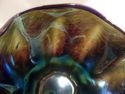 Iridescent Art Glass Vase, Signed by Artist, Purpl