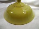 Compote, Rare Cambridge Opaque Primrose Color, Vin