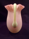 Cream Pitcher, Burmese Glass, Antique, Fluoresces