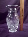 Waterford Vase, Killarney 8", Label, Marked, 3 Lbs