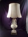 Large Table Lamp, Ormolu Base, Classic Style, Beig