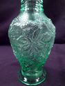 Green Glass Vase, Marked Imperial Glass, Vintage, 