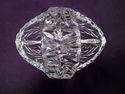 Two Crystal Baskets, Cut Crystal, Floral, Set, Lar