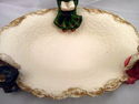 Nut, Candy Dish with Three Holiday Angels, Hand-Pa