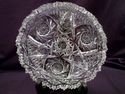 Antique American Brilliant Period Cut Crystal Low 