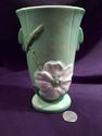 Vintage Weller Vase, Early 20th Century, Green, Wi