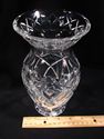 Waterford Cut Crystal Vase, Marked, Signed, Dec. 1