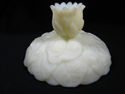 Pair of Beautiful Fenton Candleholders, Custard Gl