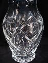 Waterford Cut Crystal Vase, Marked, Signed, Dec. 1